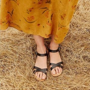 Christy Dawn - “Dawn Sandal’ - noir - size 7